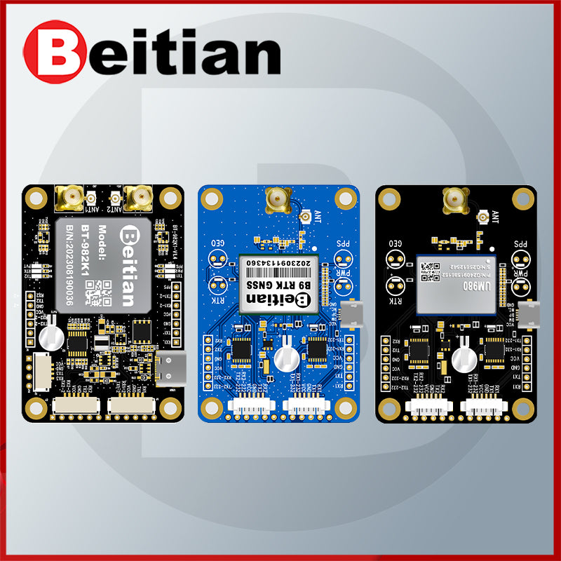 Beitian UM982 980 ZED-F9P module RTK high-precision centimeter-level GNSS positioning board for vehicles Beitian UM982 980 ZED-F9P module RTK high-precision centimeter-level GNSS positioning board for vehicles